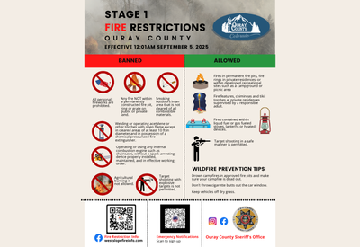 Ouray County Stage 1 Fire Restrictions (400 x 275 px)