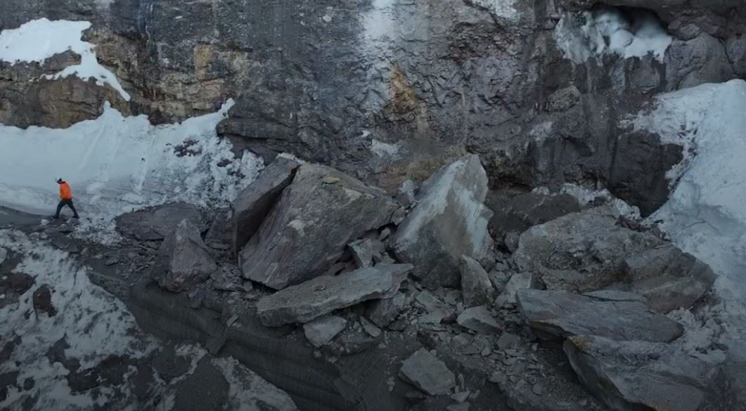 Camp Bird Road Damage 1