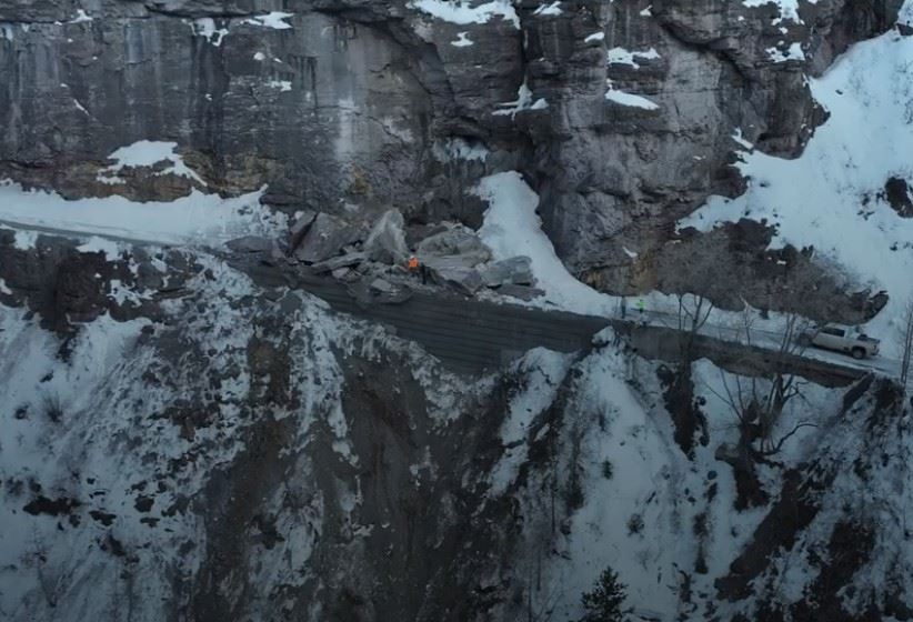 Camp Bird Road Damage 2