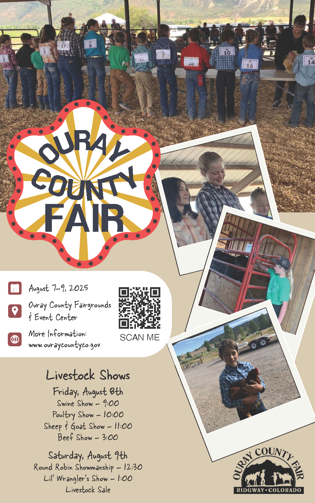 Ouray County Fair Poster